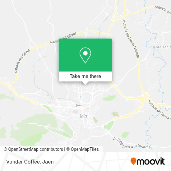 Vander Coffee map