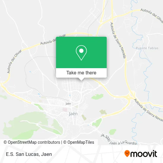 E.S. San Lucas map