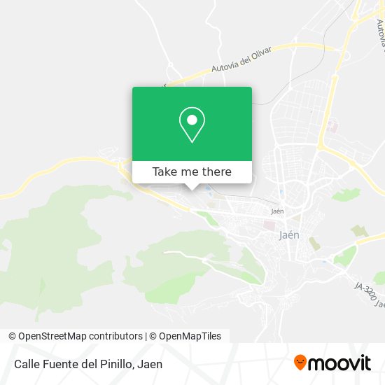 Calle Fuente del Pinillo map