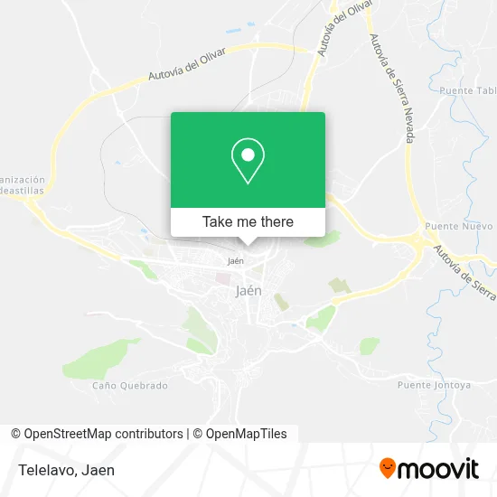 Telelavo map