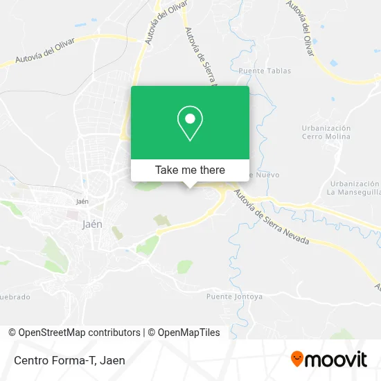 Centro Forma-T map