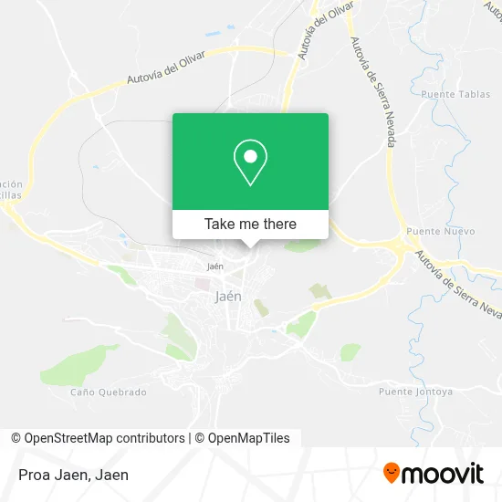 Proa Jaen map