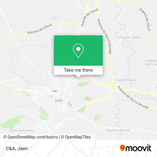 C&A map