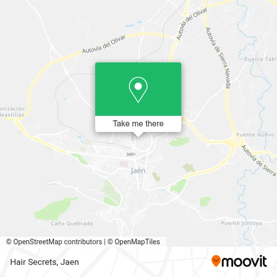 Hair Secrets map