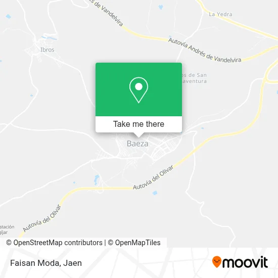 Faisan Moda map