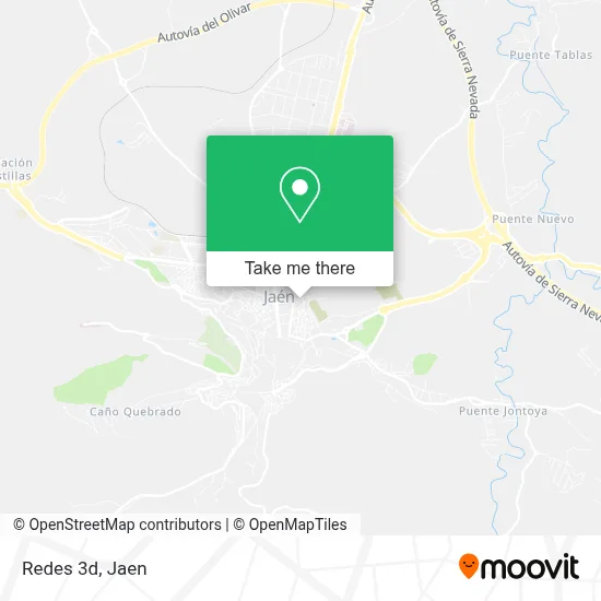 Redes 3d map