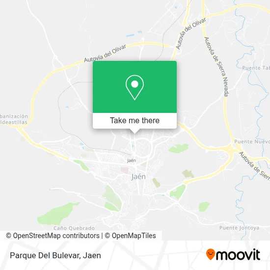 Parque Del Bulevar map