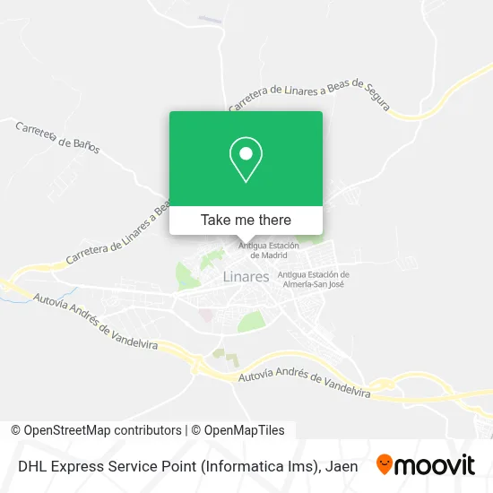 DHL Express Service Point (Informatica Ims) map