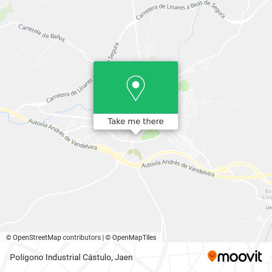 Polígono Industrial Cástulo map