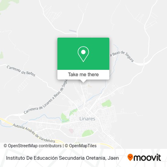 Instituto De Educación Secundaria Oretania map