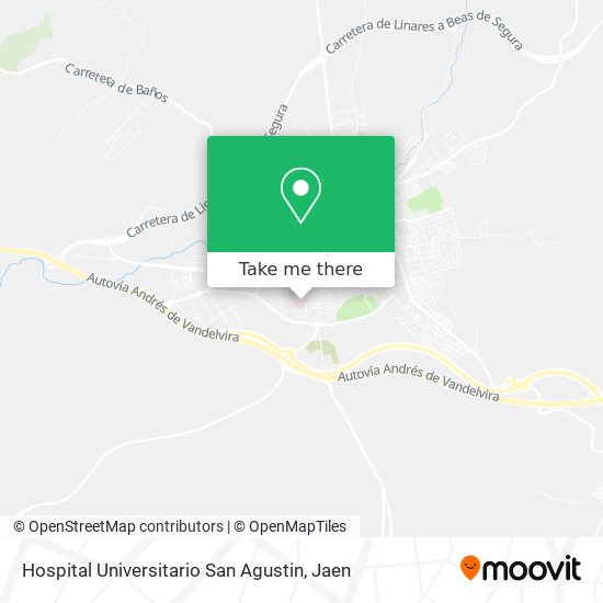 mapa Hospital Universitario San Agustin