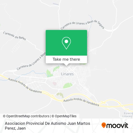 Asociacion Provincial De Autismo Juan Martos Perez map