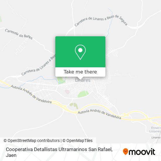 mapa Cooperativa Detallistas Ultramarinos San Rafael