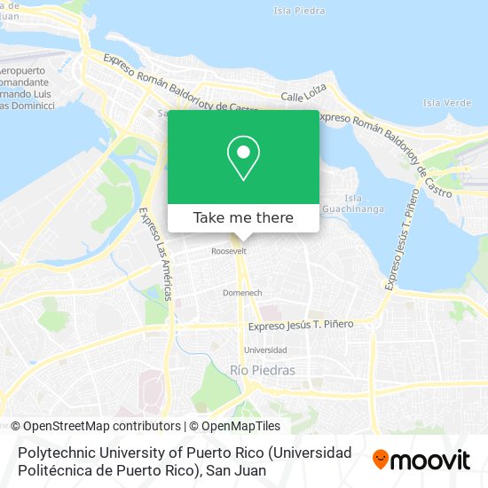 Polytechnic University of Puerto Rico (Universidad Politécnica de Puerto Rico) map