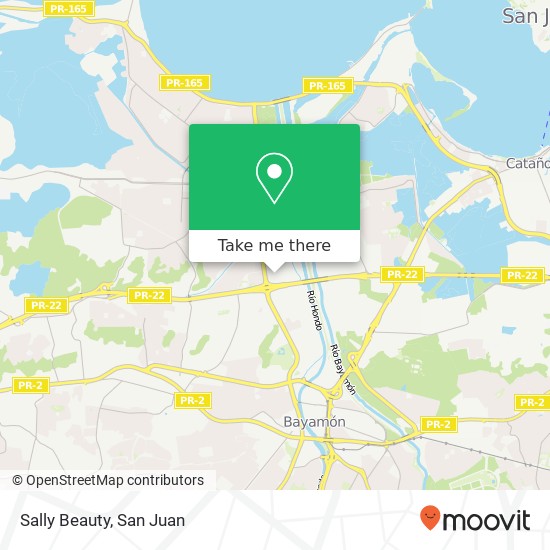 Sally Beauty map