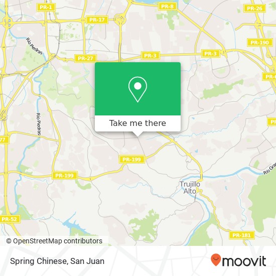 Spring Chinese map
