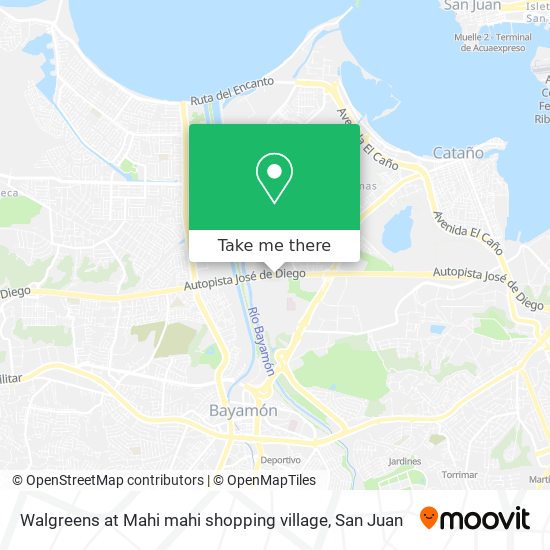 Walgreens at Mahi mahi shopping village map