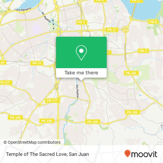 Mapa de Temple of The Sacred Love