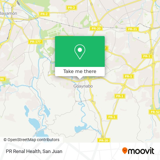 PR Renal Health map