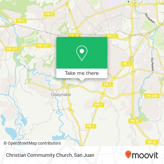 Mapa de Christian Commumity Church