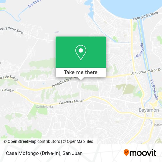 Casa Mofongo (Drive-In) map