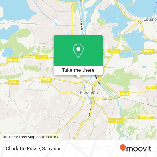 Charlotte Russe map