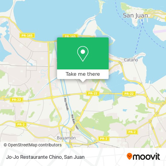 Jo-Jo Restaurante Chino map