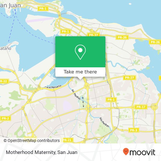 Mapa de Motherhood Maternity