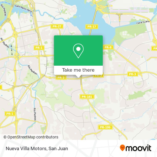 Nueva Villa Motors map