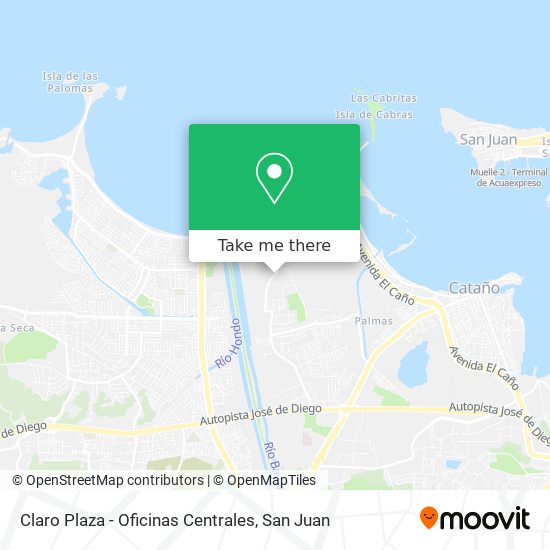 Mapa de Claro Plaza - Oficinas Centrales