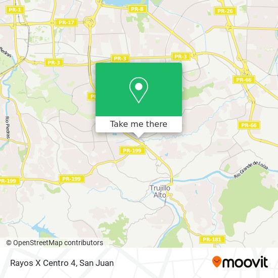 Rayos X Centro 4 map