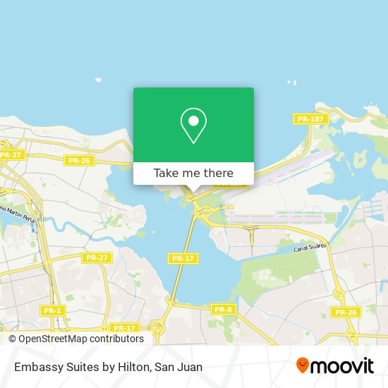 Embassy Suites by Hilton map