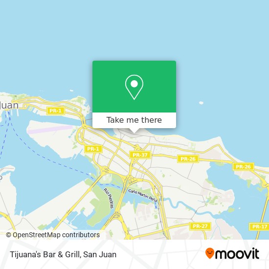Tijuana's Bar & Grill map