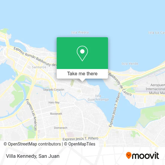 Mapa de Villa Kennedy