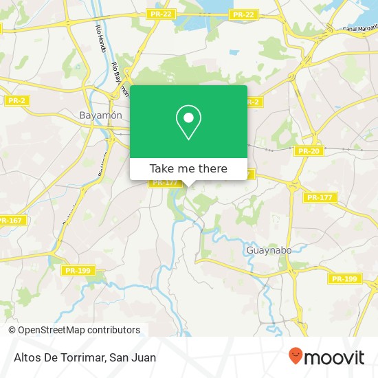 Altos De Torrimar map