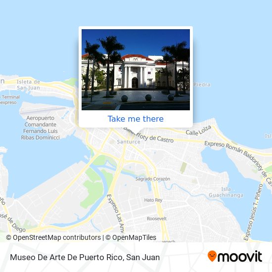 Museo De Arte De Puerto Rico map