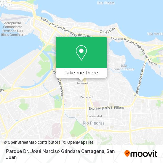 Parque Dr. José Narciso Gándara Cartagena map