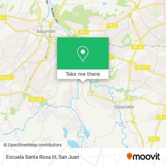 Escuela Santa Rosa III map