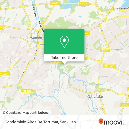Condominio Altos De Torrimar map