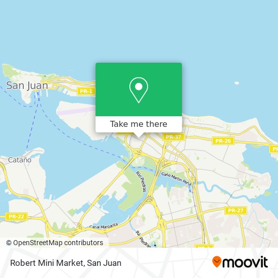 Robert Mini Market map