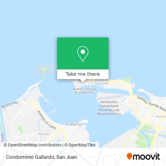 Condominio Gallardo map