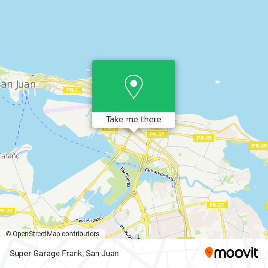 Super Garage Frank map