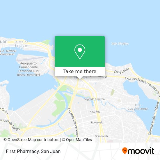 Mapa de First Pharmacy