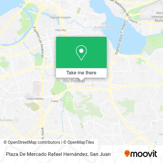 Mapa de Plaza De Mercado Rafael Hernández