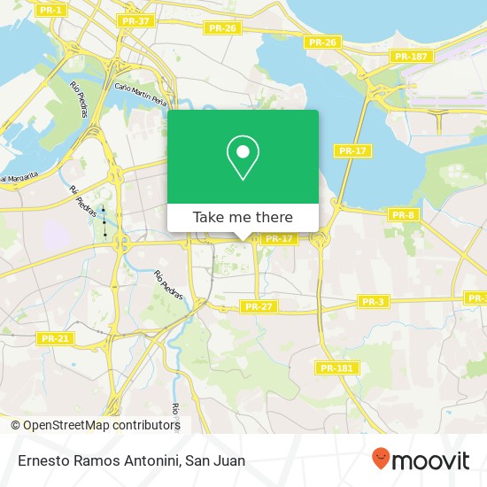 Ernesto Ramos Antonini map