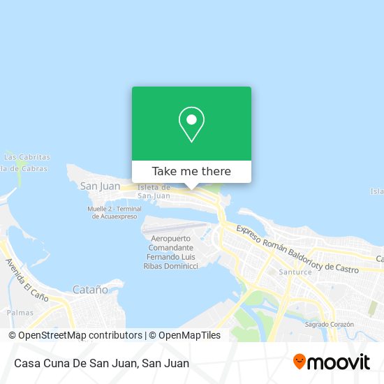 Casa Cuna De San Juan map