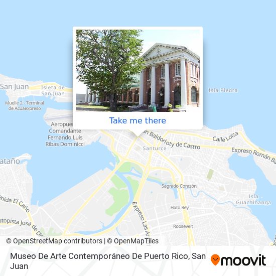 Museo De Arte Contemporáneo De Puerto Rico map