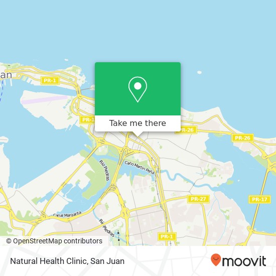 Natural Health Clinic map