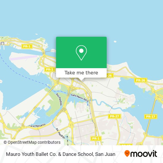 Mauro Youth Ballet Co. & Dance School map