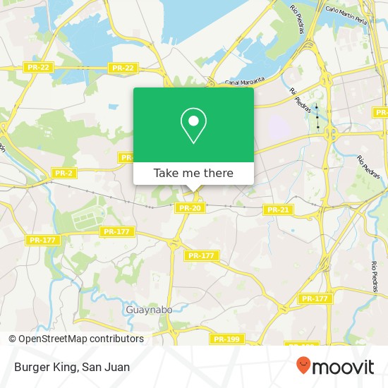 Burger King map